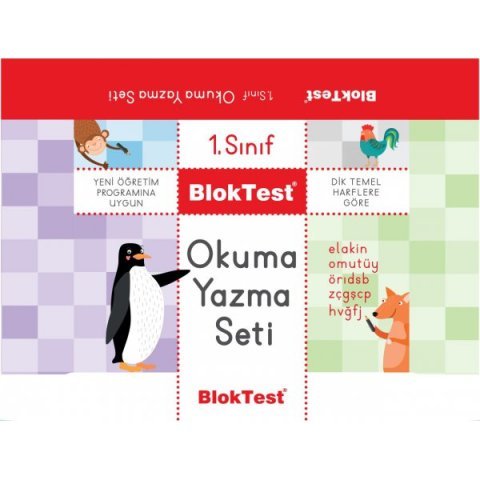 Bloktest Yayınları 1.Sınıf Okuma Yazma Seti