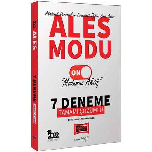 Yargı Yayınevi ALES Modu Tamamı Çözümlü 7 Deneme