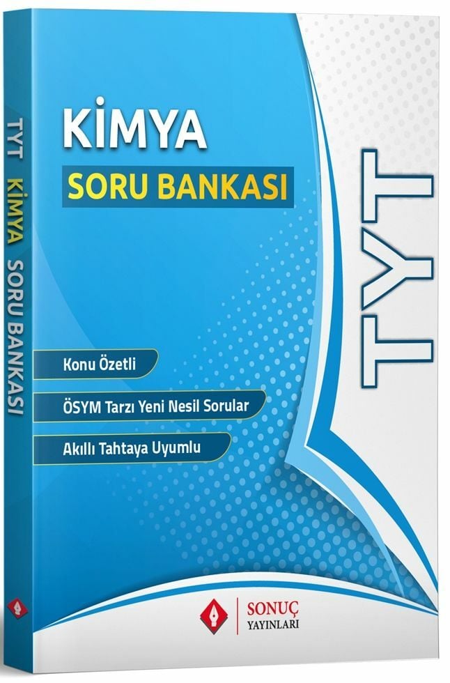 Sonuç Yayınları TYT Kimya Soru Bankası