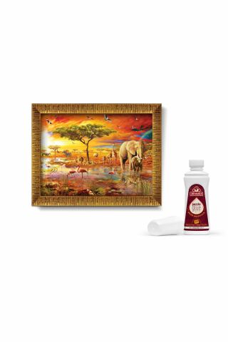 Art Puzzle Savana'nın Kralları 1000 Parça Çerçeveli Puzzle 5695