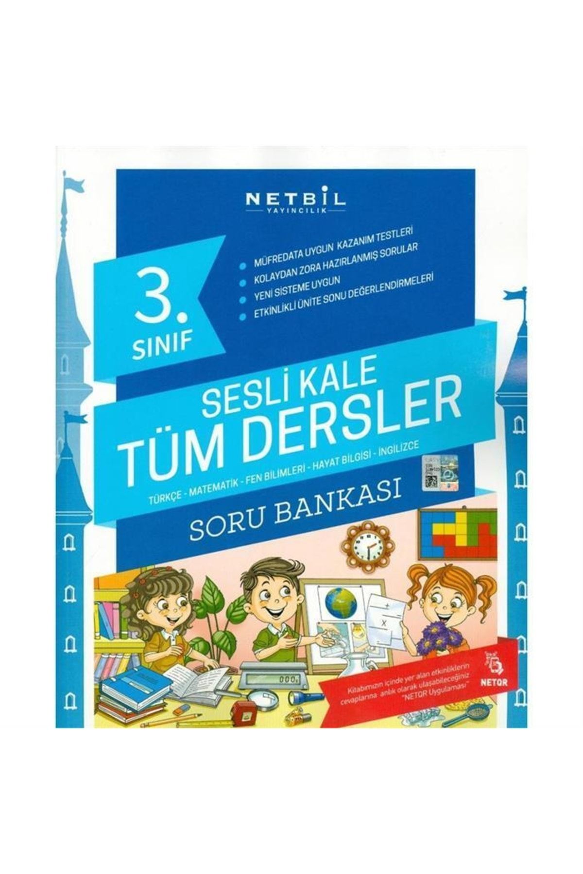 Netbil 3. Sınıf Sesli Kale Tüm Dersler Soru Bankası