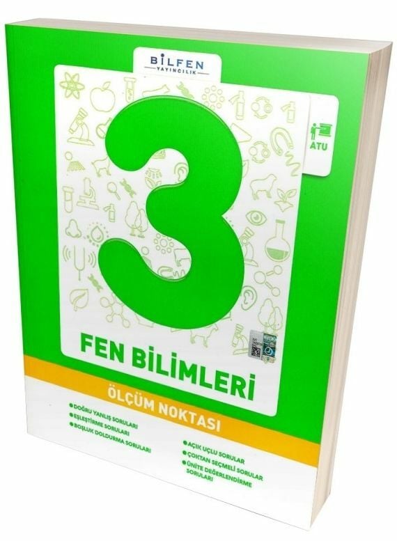 Bilfen Yayıncılık 3. Sınıf Fen Bilimleri Ölçüm Noktası