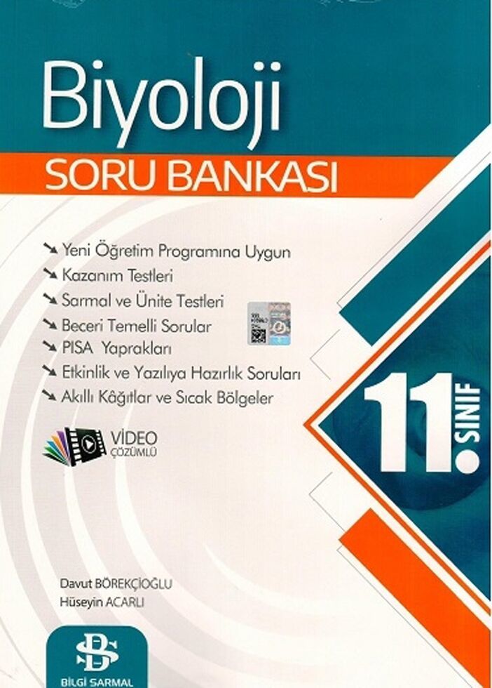 Bilgi Sarmal 11. Sınıf Biyoloji Soru Bankası