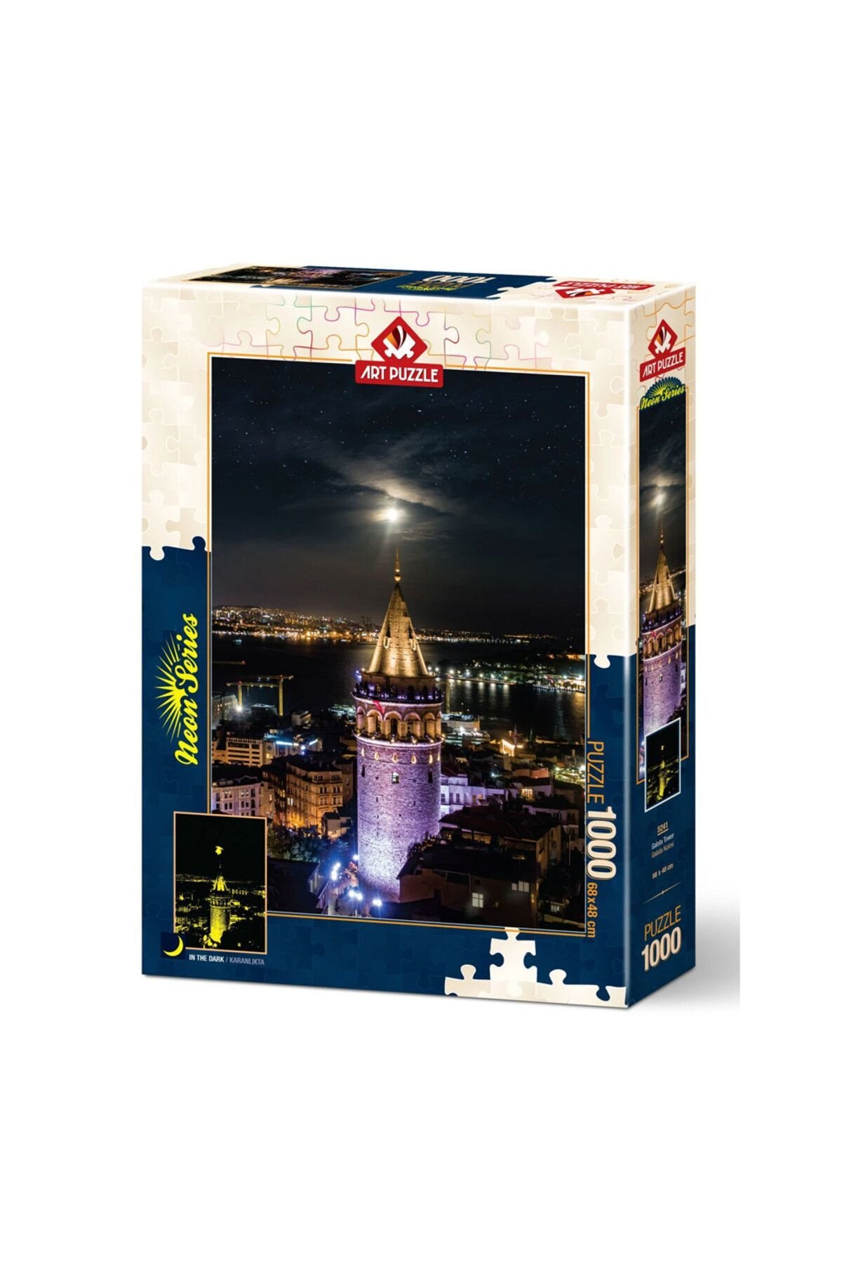 Art Puzzle Neon 1000 Parça Galata Kulesi 5241