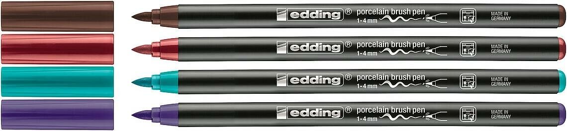 Edding Porselen Kalem 4 Renk Set3 (e-4200)