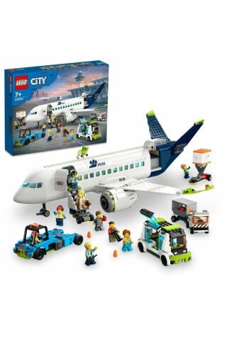 ® City Yolcu Uçağı 60367 - 6+ Uçak Meraklıları için Oyuncak Seti (930 Parça)