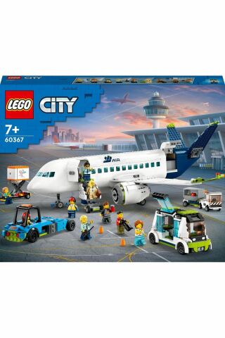 ® City Yolcu Uçağı 60367 - 6+ Uçak Meraklıları için Oyuncak Seti (930 Parça)