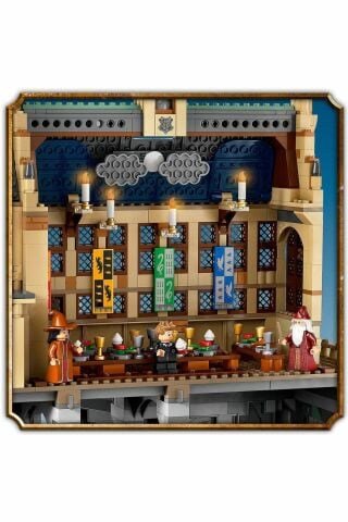 ® Harry Potter™ Hogwarts™ Şatosu: Büyük Salon 76435 – 10 Yaş ve Üzeri Yapım Seti (1732 Parça)