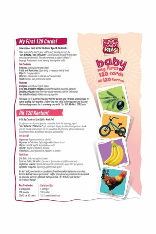 Art Kids Baby İlk Eğitici Kartlarım