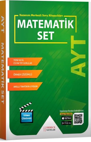 Sonuç Derece Yayınları AYT Matematik Modüler Set