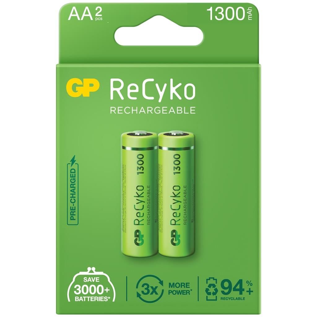 GP Aa 1.2v 1300 Mah Şarjlı Pil 2 Li