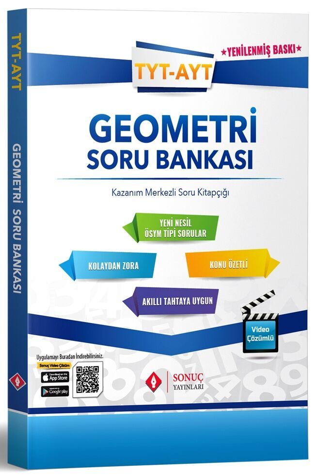 Sonuç Yayınları TYT AYT Geometri Soru Bankası