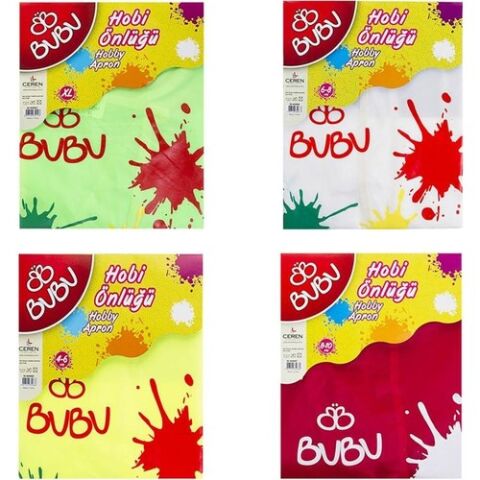 Bu-Bu Önlük 6-8 Yaş ( Su Geçirmez) Bubu00006