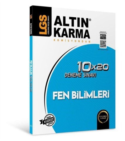 Altın Karma Yayınları 8. Sınıf LGS Fen Bilimleri 10x20 Deneme