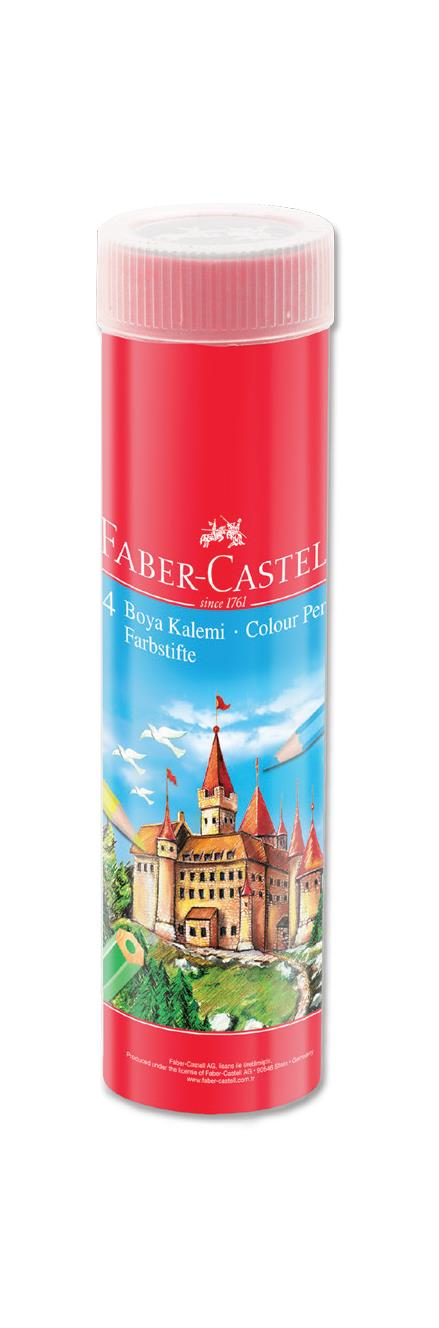 Faber-Castell Metal Tüpte Kuru Boya Kalemi̇ 24 Renk