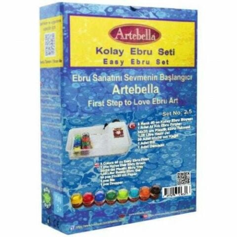 Artebella Kolay Ebru Başlangıç Seti