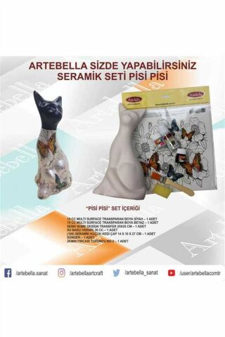 Artebella Sizde Yapabilirsiniz Seramik Setleri Pisi Pisi