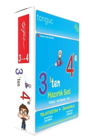 3'ten 4'e Hazırlık Seti 2023-2024 Yeni Baskı