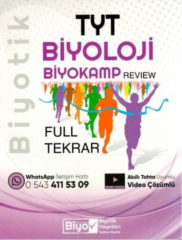 Biyotik Yayınları TYT Biyoloji Full Tekrar Biyokamp