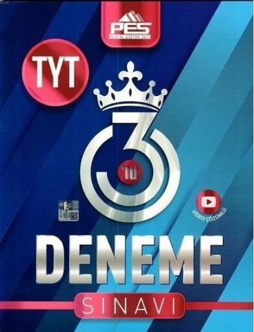 Pes Yayınları Pes Yayınları YKS TYT 3 lü Deneme Sınavı