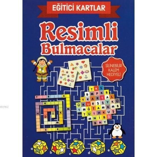 Eğitici Kartlar - Resimli Bulmacalar - Kolektif