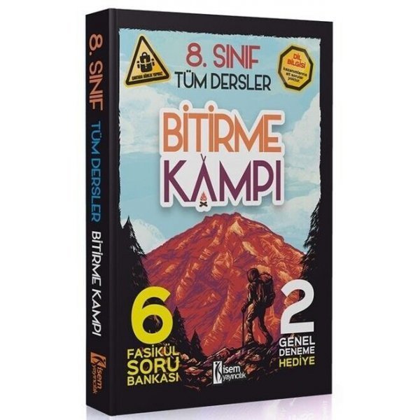 İsem Yayınları 8. Sınıf Tüm Dersler Bitirme Kampı