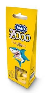 Mas Zooo - Karton Pakette Omega Kıskaç - No:25 - Sarı