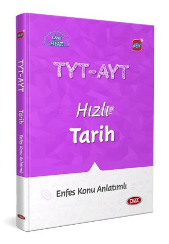 Data Yayınları TYT-AYT Hızlı Tarih Enfes Konu Anlatımlı