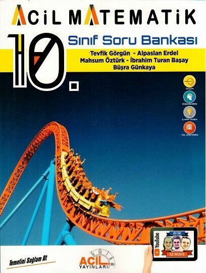 Acil Yayınları 10. Sınıf Acil Matematik Soru Bankası