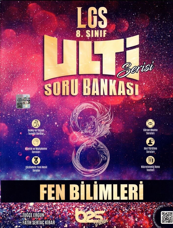 Bes Yayınları 8. Sınıf LGS Fen Bilimleri Ulti Serisi Soru Bankası