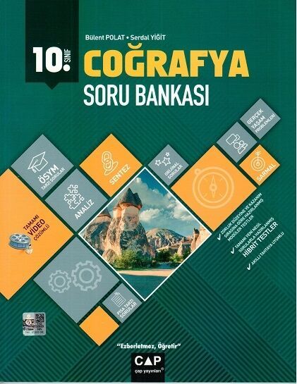 Çap Yayınları 10. Sınıf Coğrafya Anadolu Soru Bankası