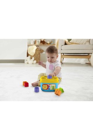 Fisher-Price Renkli Bloklar - Kova ve 10 Adet Blok Yerleştirme Oyunu FFC84