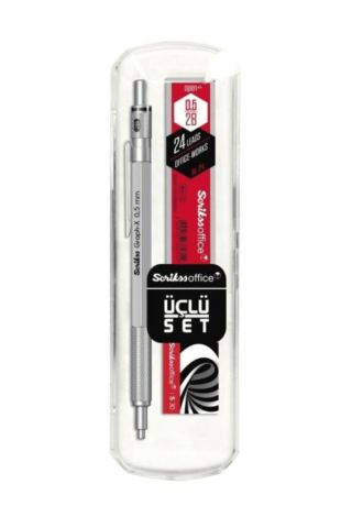 Versatil Kalem Graph-x 0.5 Kurşuni Gri 3 Lü Set