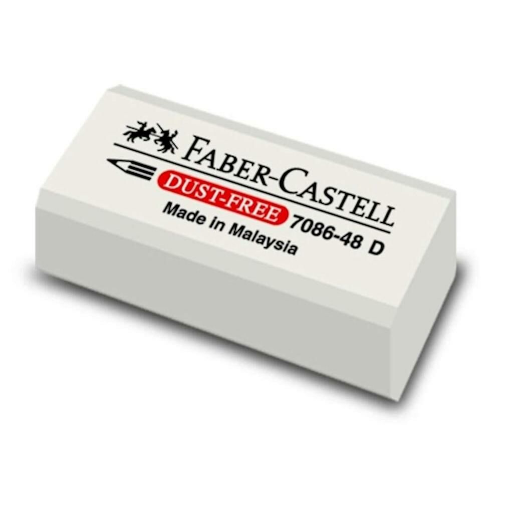 Faber-Castell Beyaz Si̇lgi̇ Mi̇ni̇ 8648