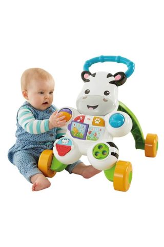 Fisher-Price Melodili Zebra Yürüteç Yürüme Yardımcısı DLD80