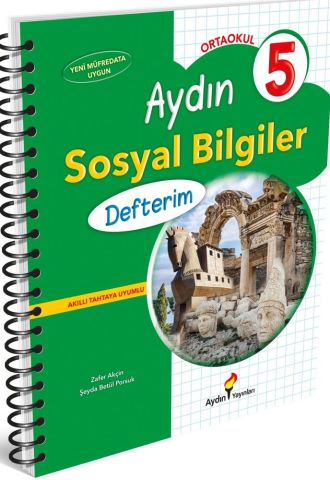 Aydın Yayınları 5. Sınıf Aydın Sosyal Bilgiler Defterim