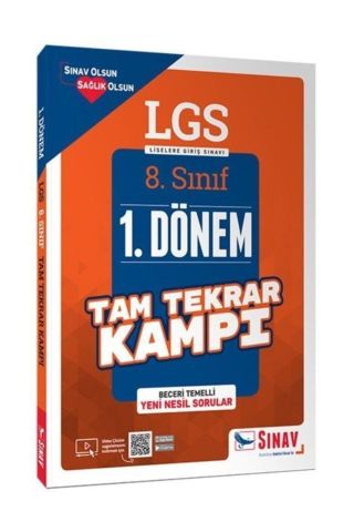 8. Sınıf Lgs 1. Dönem Çözümlü Tam Tekrar Kampı 9786051239125