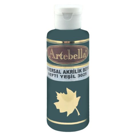 Artebella Universal Akrilik Boya 130CC NEFTİ YEŞİL