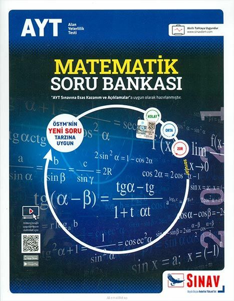 Sınav Yayınları Ayt Matematik Soru Bankası