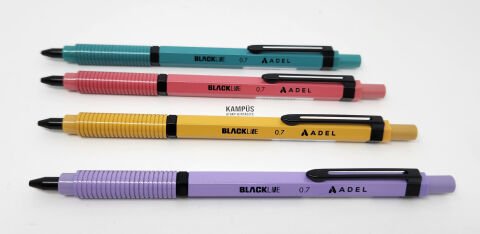 Adel Blackline 0.7 Pastel Mor Versatil Uçlu Kalem