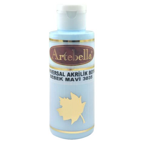 Artebella Universal Akrilik Boya 130CC BEBEK MAVİ