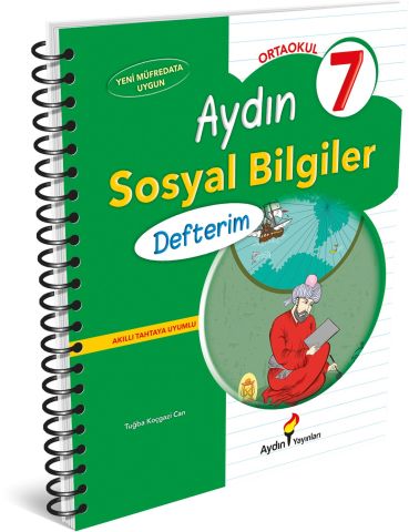 Aydın Yayınları 7. Sınıf Sosyal Bilgiler Defterim