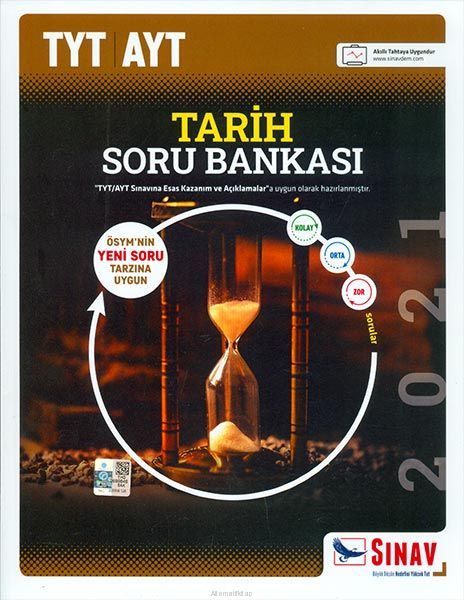 Sınav Yayınları Tyt Ayt Tarih Soru Bankası