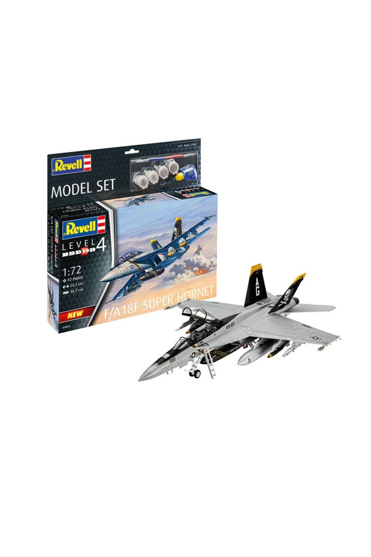 Model Set Uçak F/a-18f Super Hornet 63834