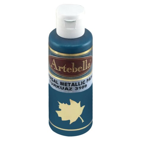 Artebella Metalik Akrilik Boya TURKUAZ 130CC