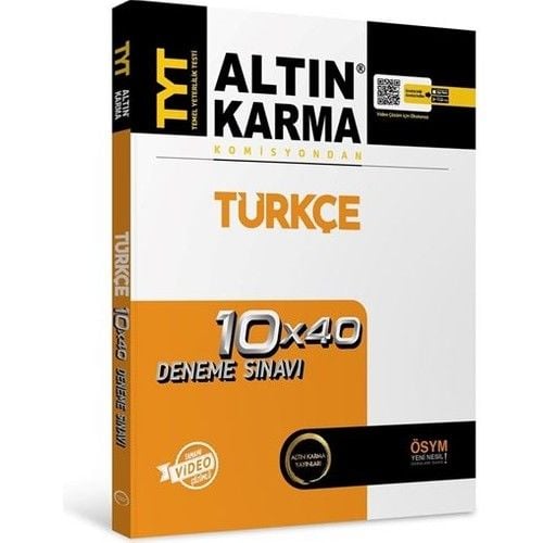 Altın Karma Tyt Türkçe Branş 10X40 Deneme