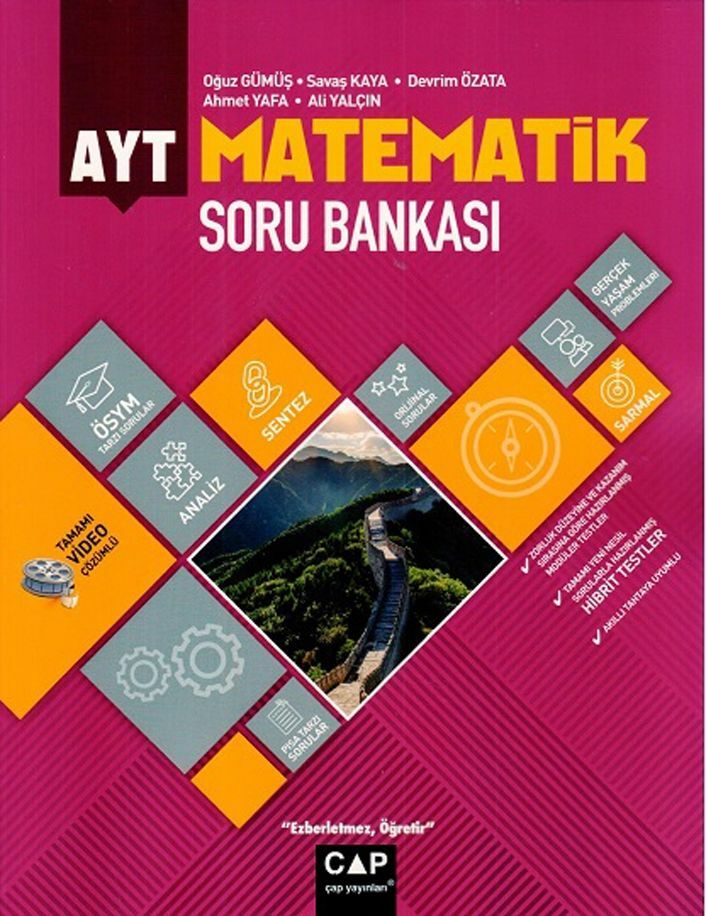 Çap AYT Matematik Soru Bankası