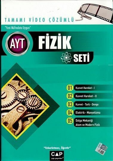 Çap AYT Fizik Tamamı Video Çözümlü Seti