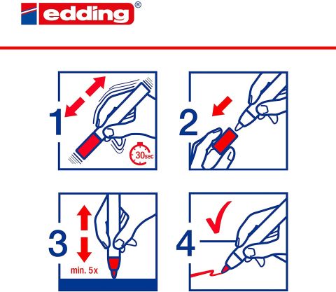 Edding Cam Kalemi Beyaz 4095 3mm