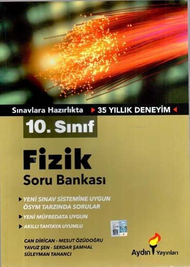 Aydın Yayınları 10. Sınıf Fizik Soru Bankası